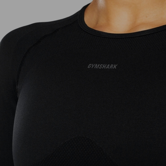 Gymshark Flex Sports Long Sleeve Crop Top - Picture 6 of 12